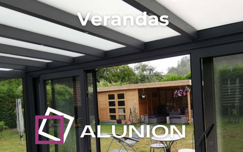 Alunion veranda aluminium sur mesure haute qualité excellent rapport qualité prix  Région de La Louvière