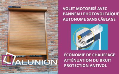 Faites des économies de chauffage : optez pour des volets électriques solaires performants et sans travaux invasifs