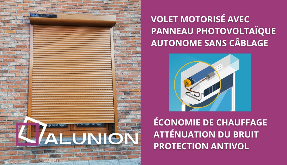 Faites des économies de chauffage : optez pour des volets électriques solaires performants et sans travaux invasifs